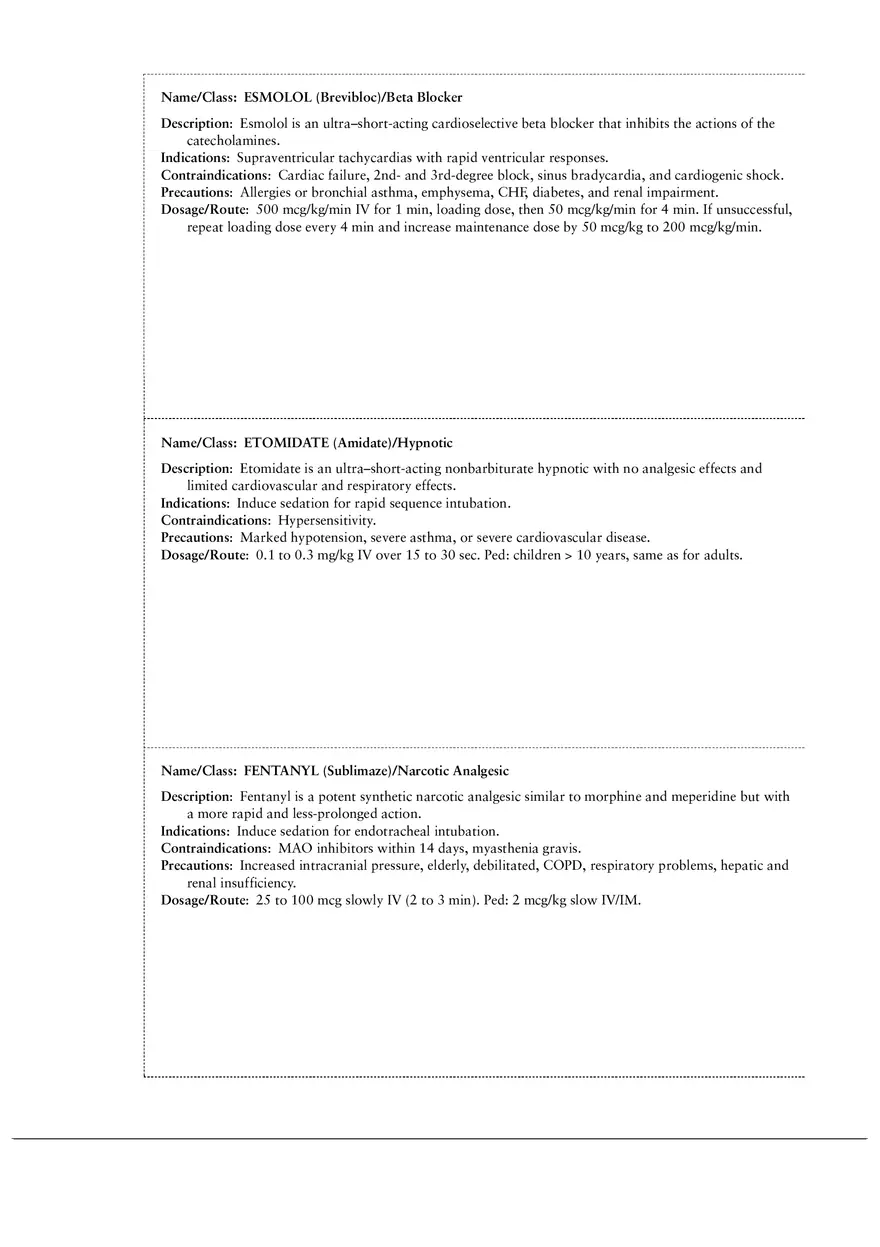 Emergency Drug Cards 13 - Page 2