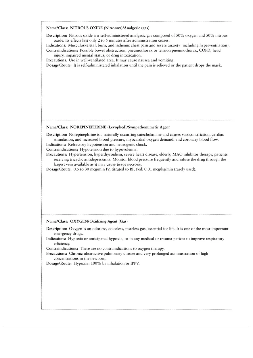 Emergency Drug Cards 26 - Page 2