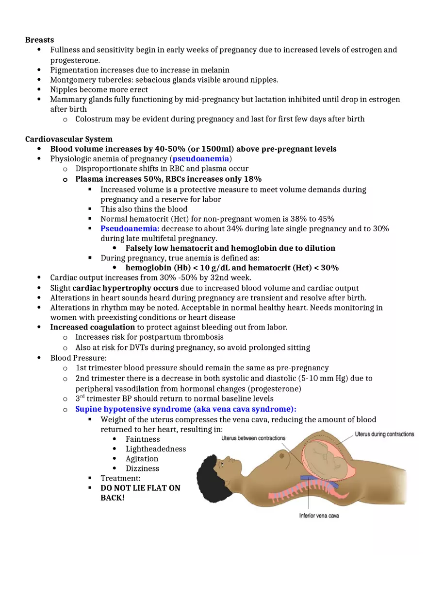 Antepartum Nursing (CH12) - Page 12