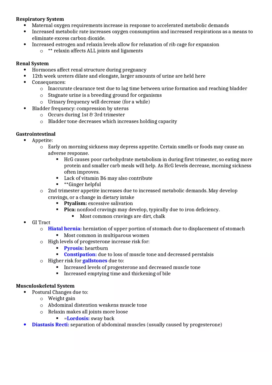 Antepartum Nursing (CH12) - Page 3