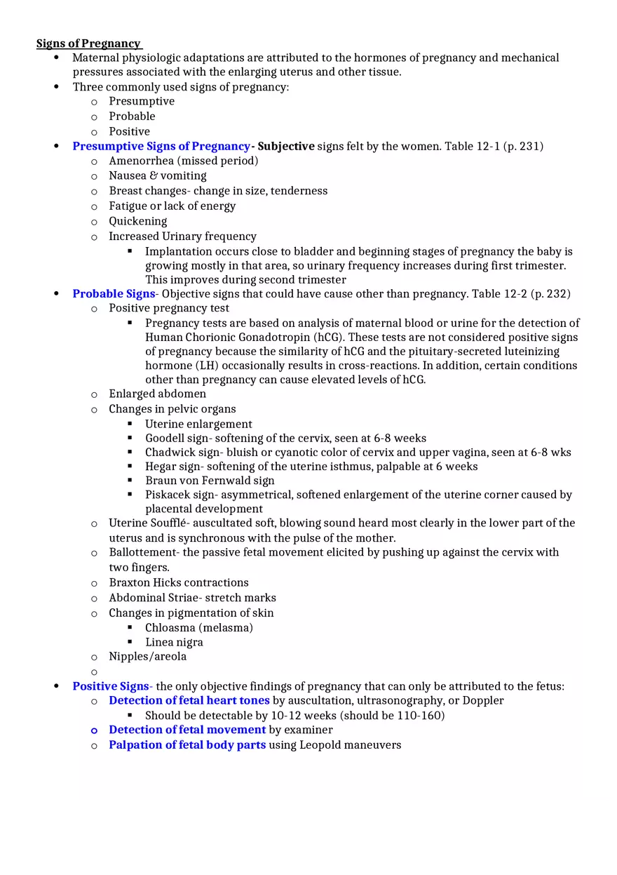 Antepartum Nursing (CH12) - Page 6