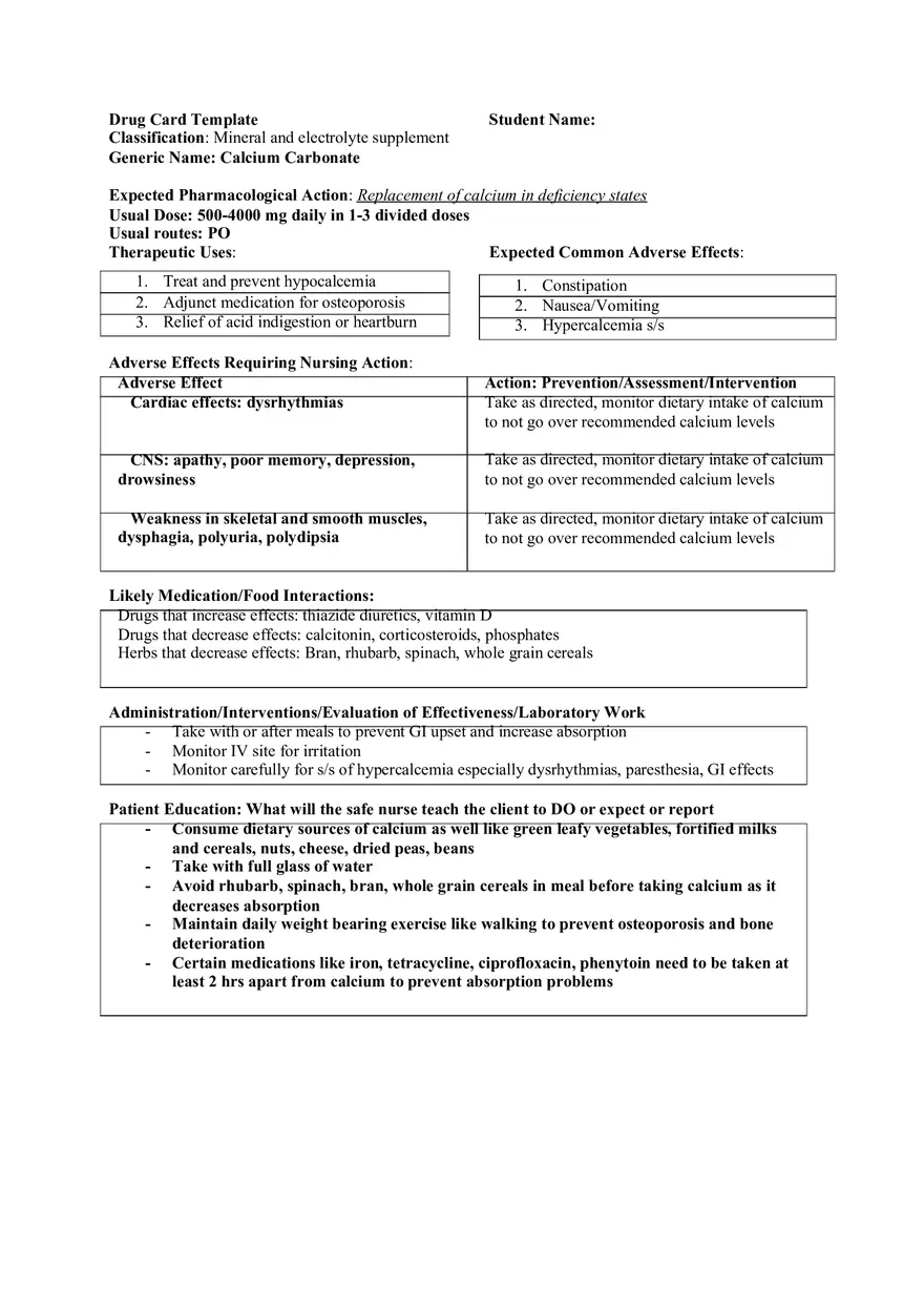 Calcium Carbonate - Page 1