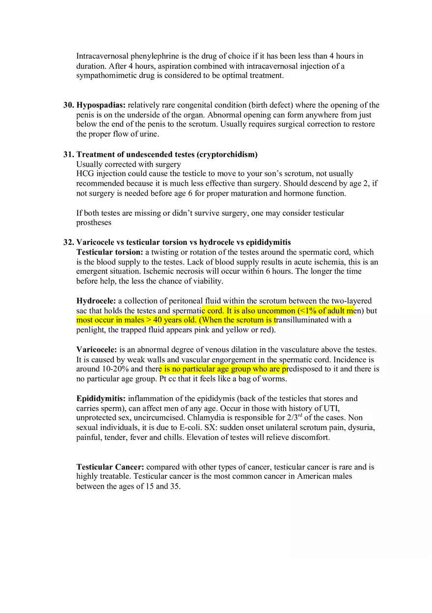 Nursing Final Exam Study Guide - Page 11