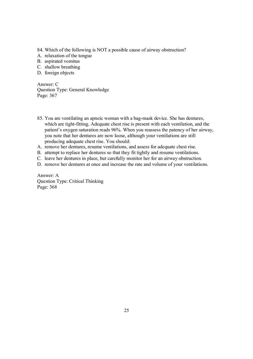Nurs Chapter 09 Questions Part 3 - Page 8