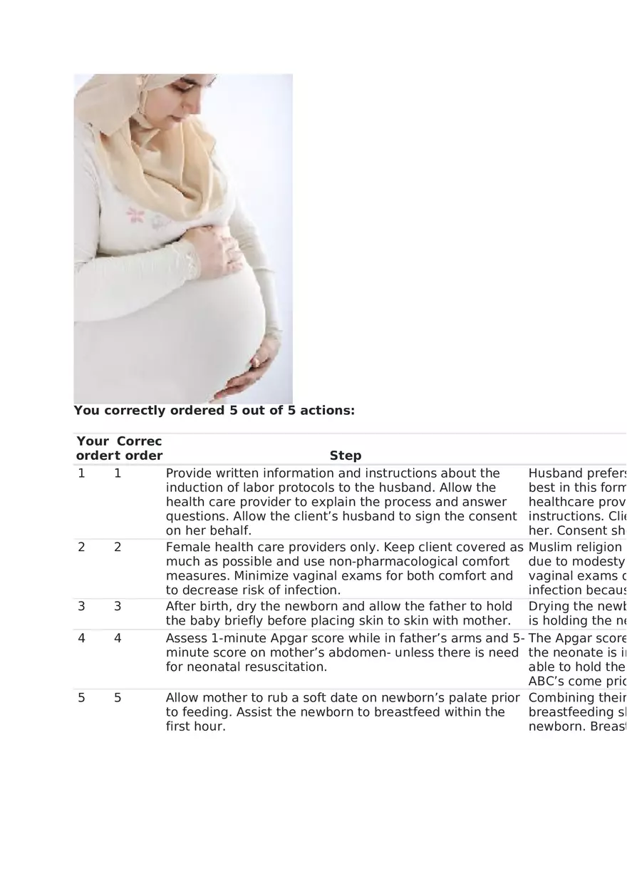 Maternal Newborn Scenarios Aminiah Hussain - Page 7