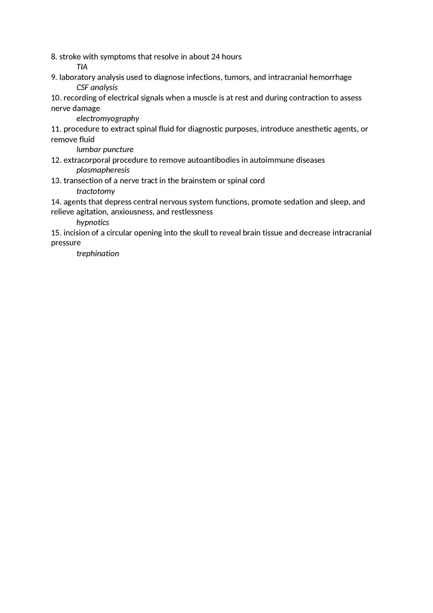 Medical Terminology Week 15 Assignment - Page 4