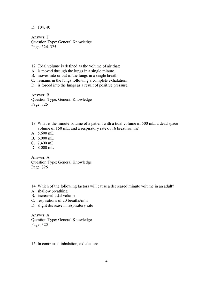 Nurs Chapter 09 Questions Part 1 - Page 4