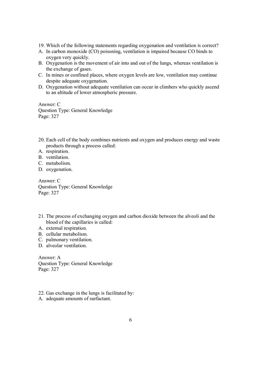 Nurs Chapter 09 Questions Part 1 - Page 6