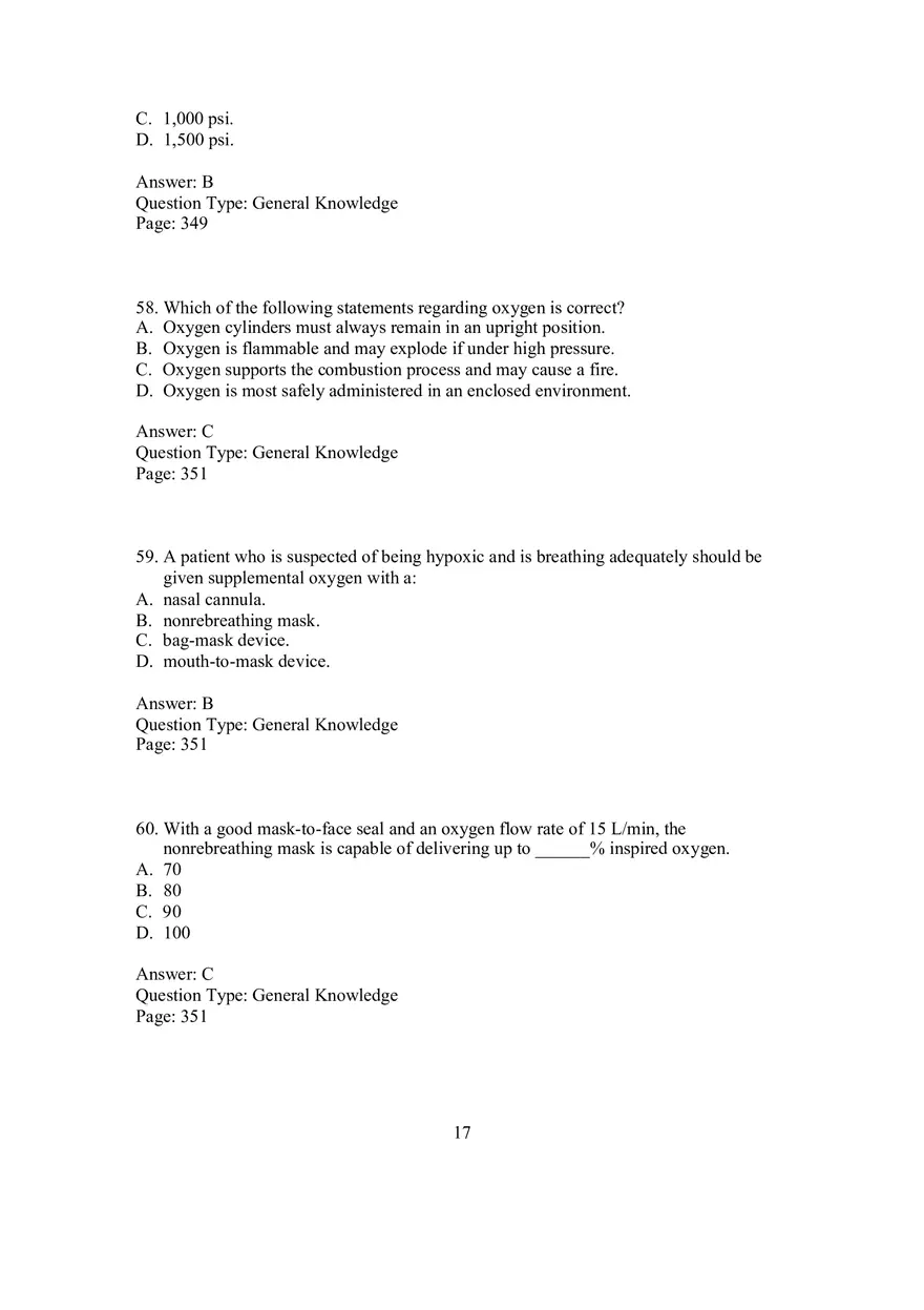 Nurs Chapter 09 Questions Part 2 - Page 9
