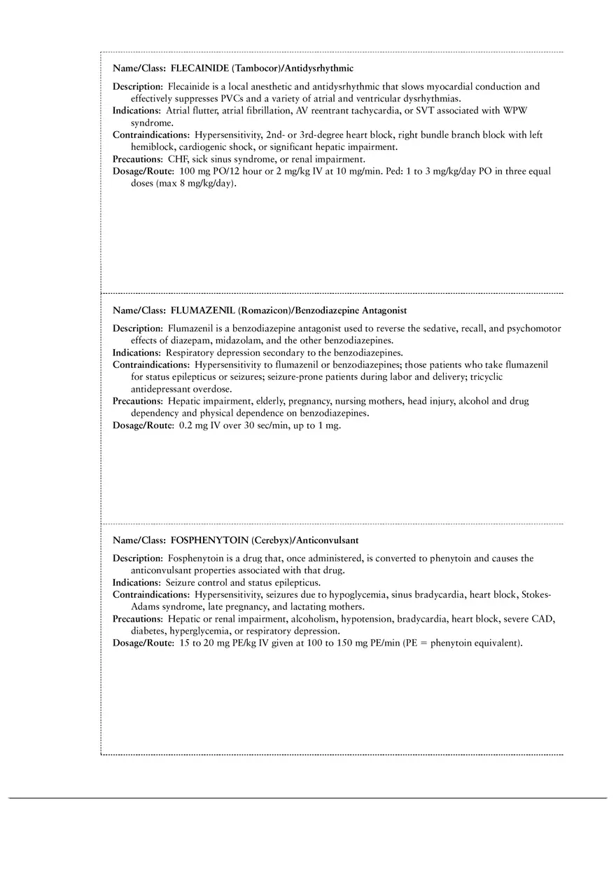 Emergency Drug Cards 14 - Page 2