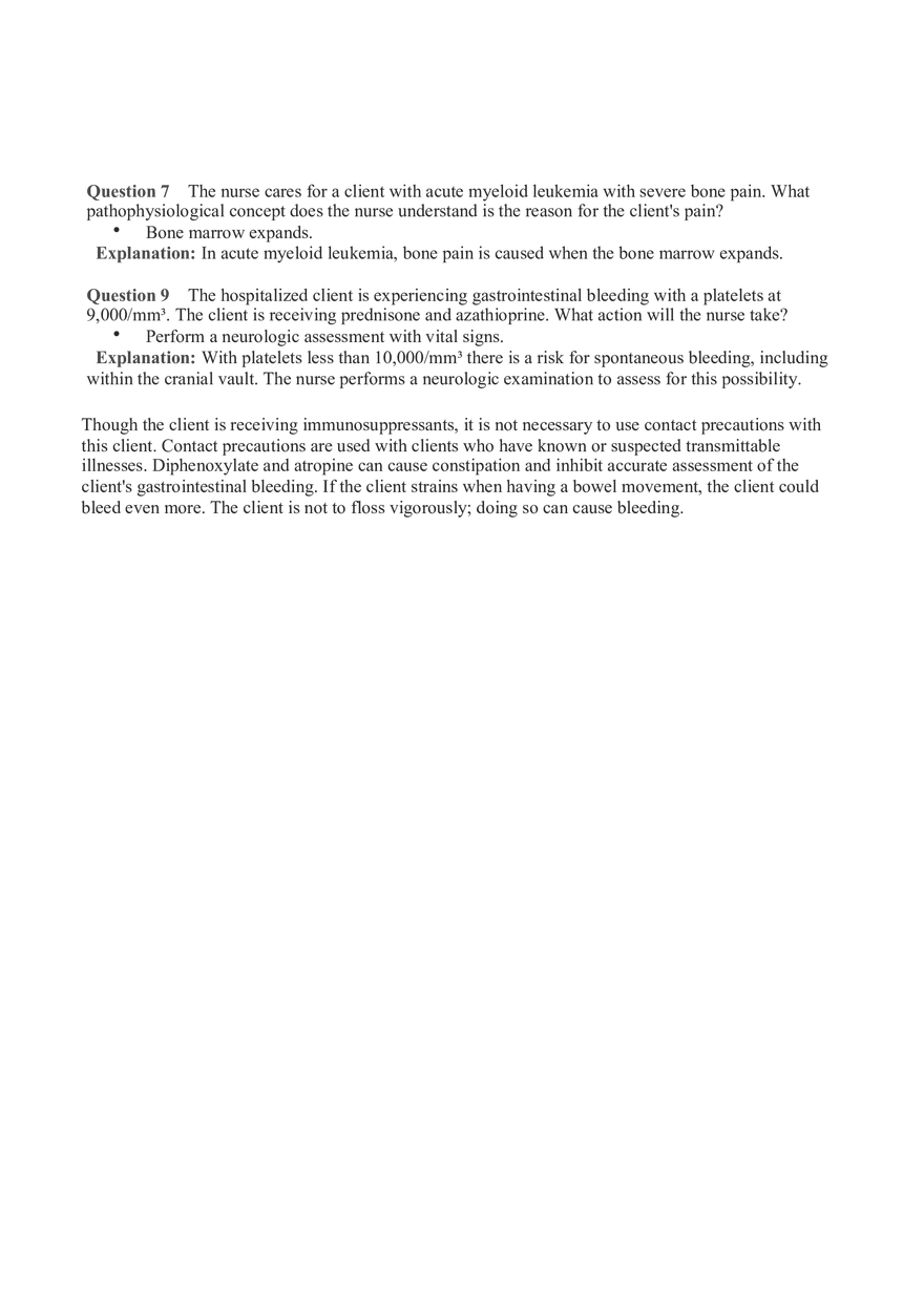 Hemo Function Questions 15 - Page 2