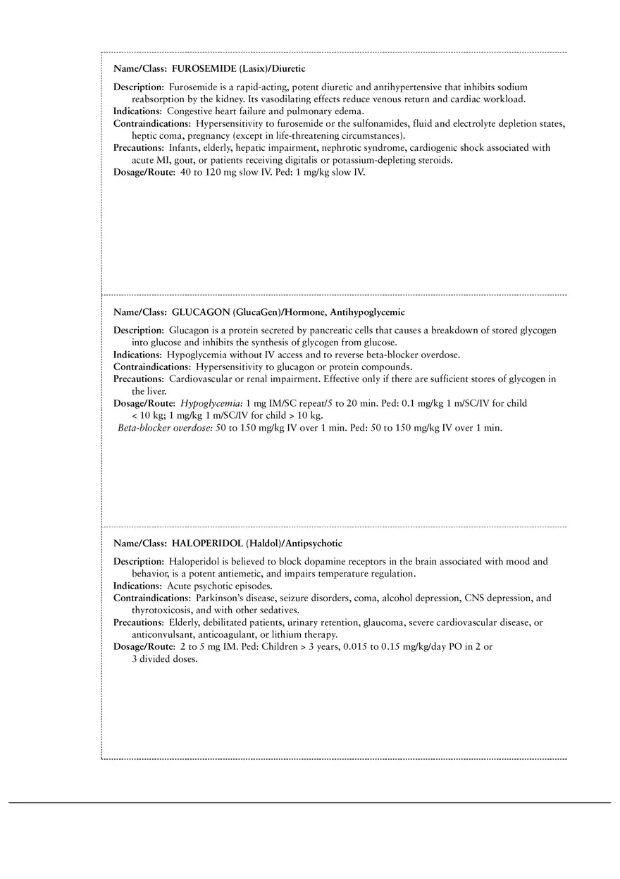 Emergency Drug Cards 15 - Page 2