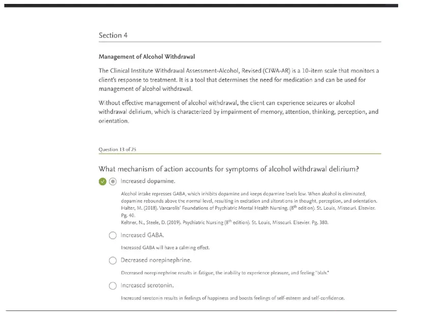 Alcoholism Case Study Section 4 - Page 1