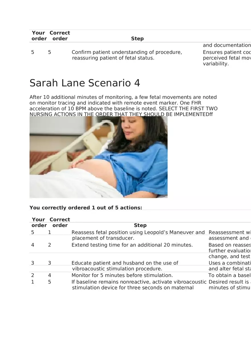 Maternal Newborn Scenarios Sarah Lane - Page 6