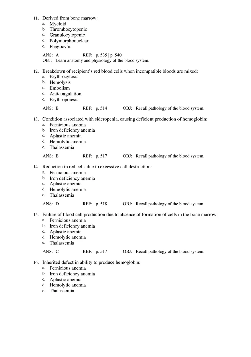 Chapter 13-1 Blood System Part 1 - Page 13