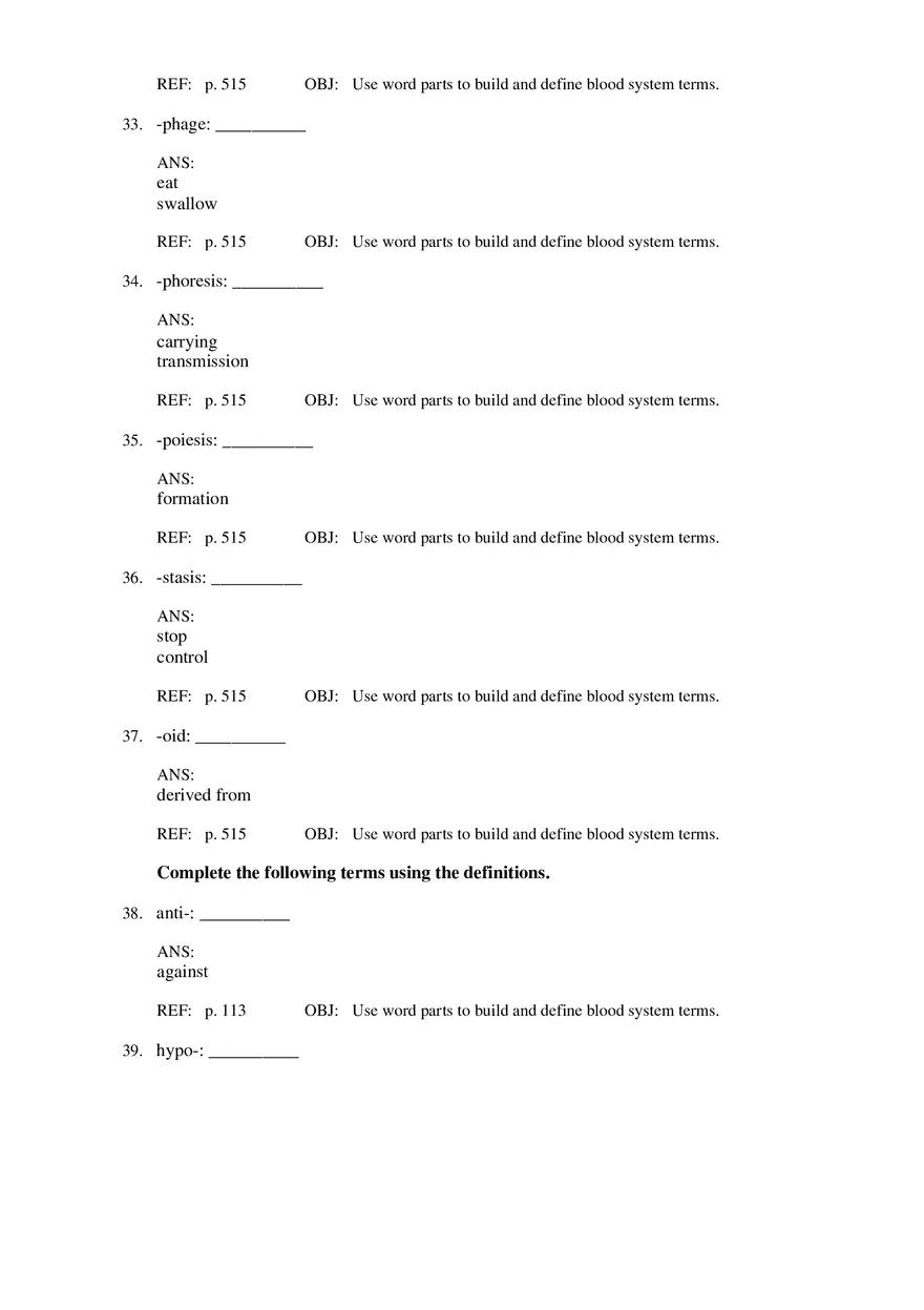 Chapter 13-1 Blood System Part 1 - Page 19