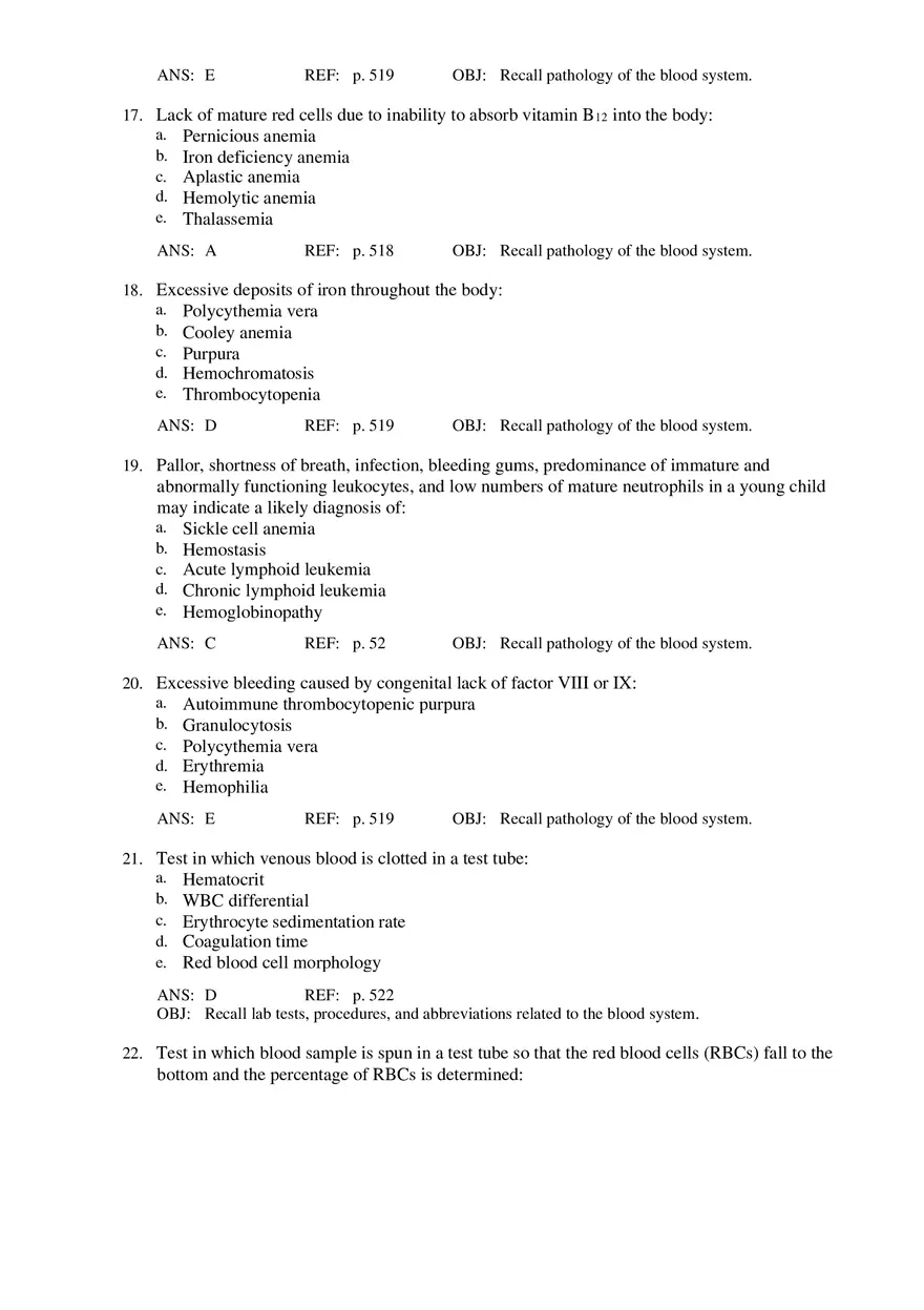 Chapter 13-1 Blood System Part 1 - Page 21