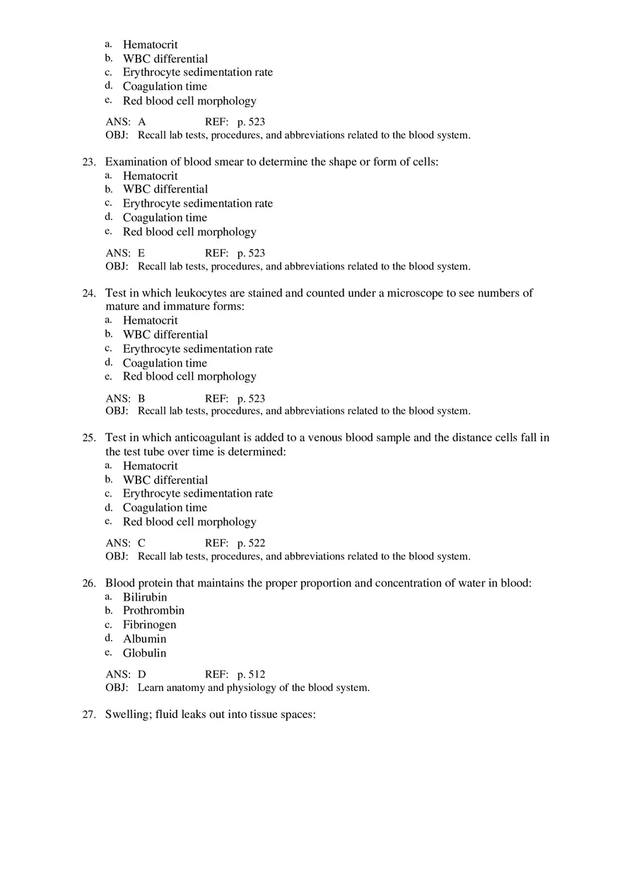 Chapter 13-1 Blood System Part 1 - Page 22