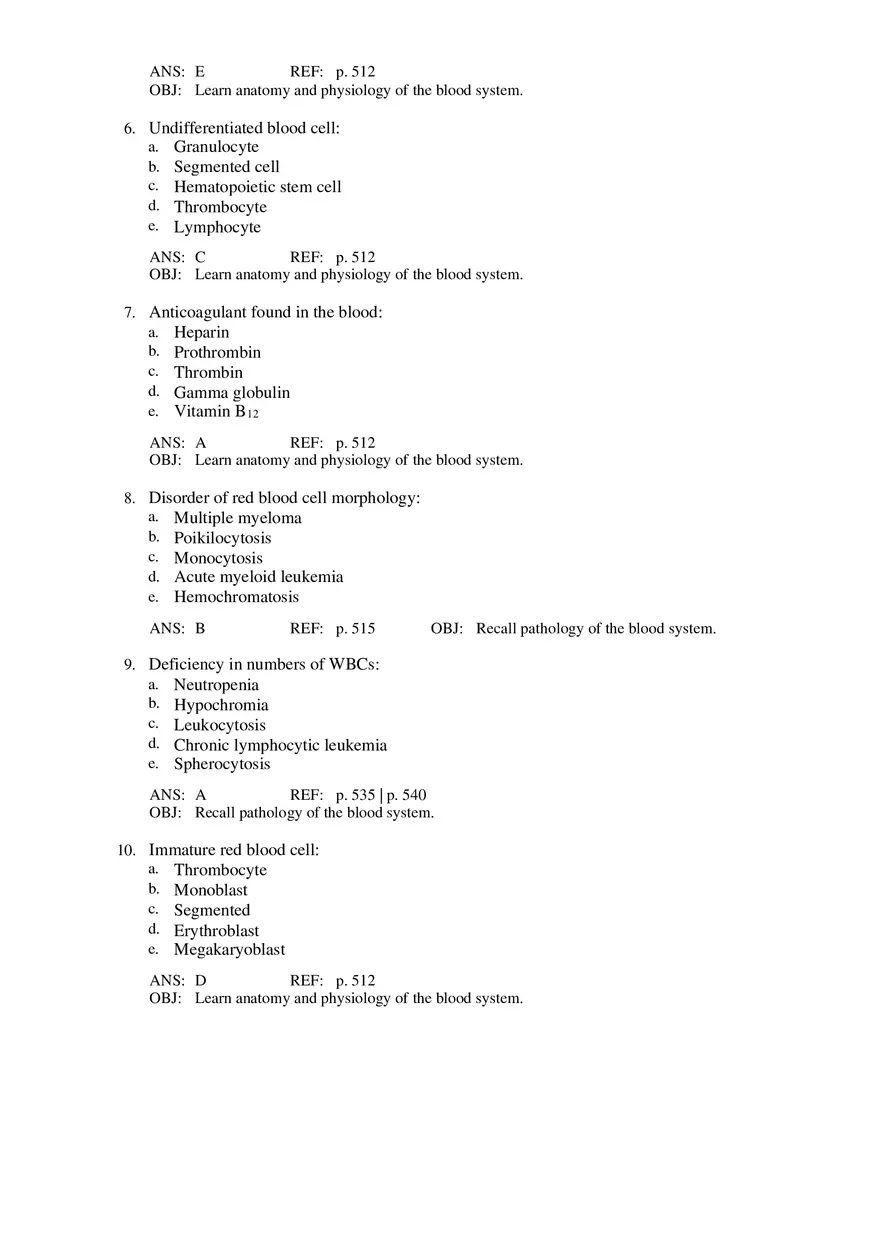 Chapter 13-1 Blood System Part 1 - Page 2
