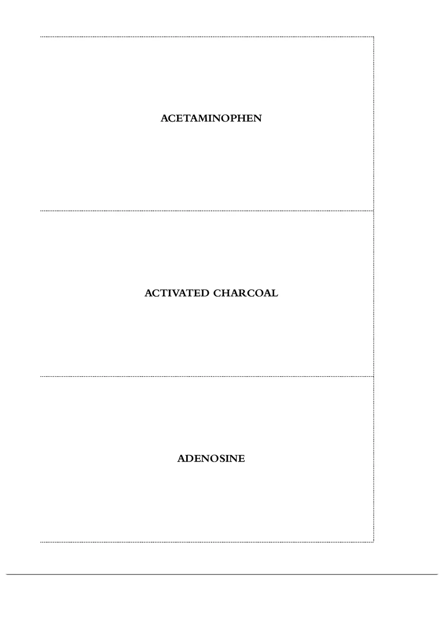 Emergency Drug Cards 1 - Page 1