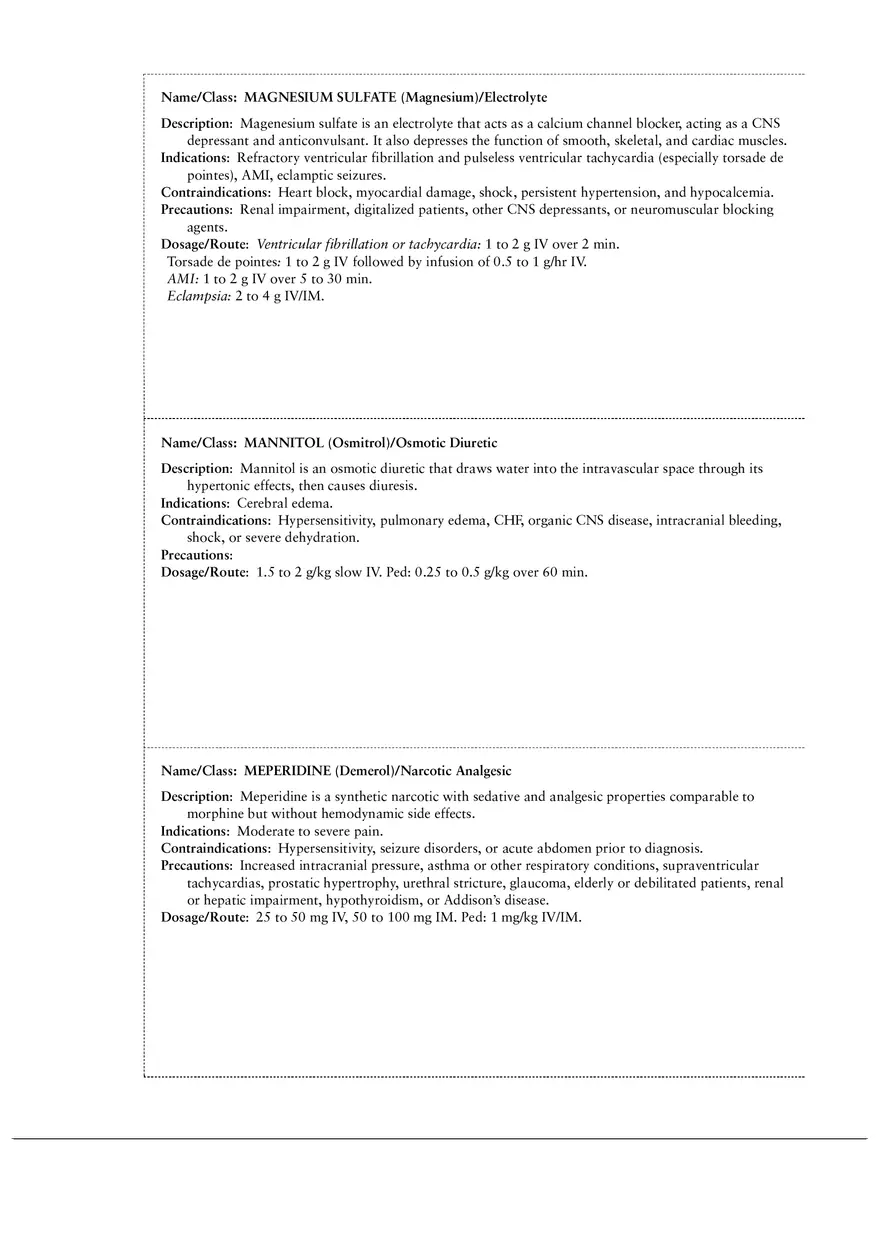 Emergency Drug Cards 21 - Page 2