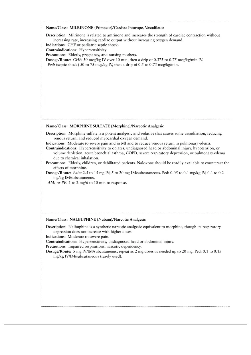 Emergency Drug Cards 24 - Page 2