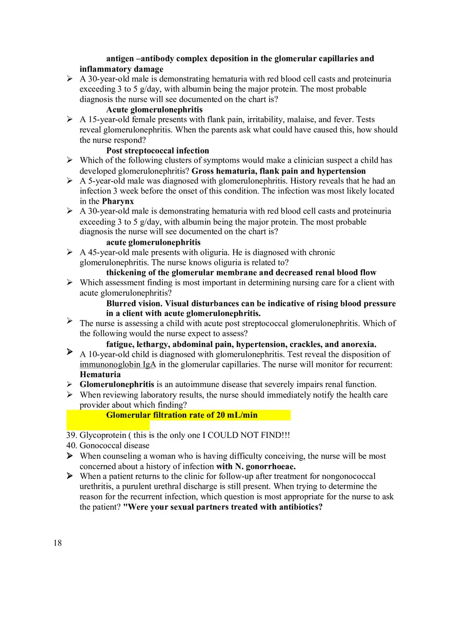 Pathophysiology Final Exam Study Guide - Page 10