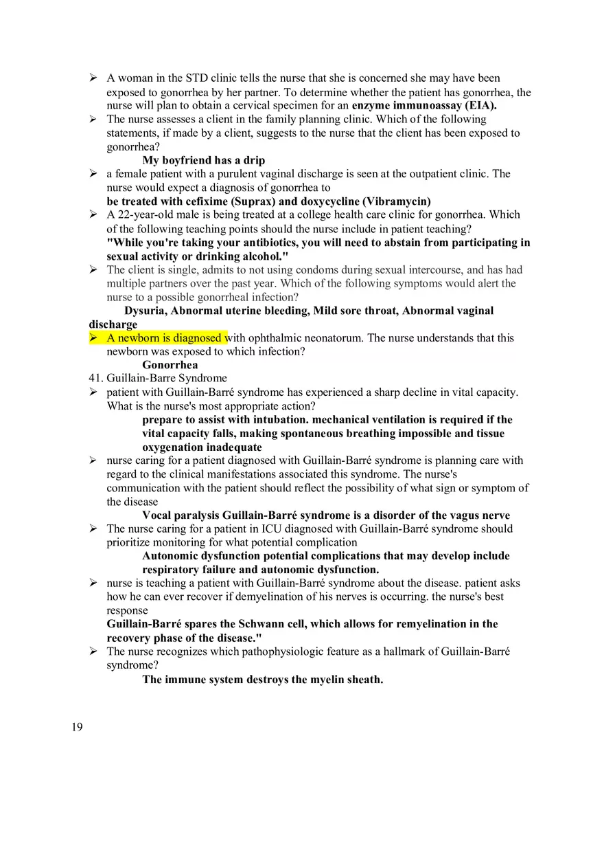 Pathophysiology Final Exam Study Guide - Page 11