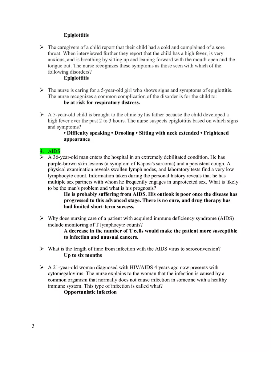 Pathophysiology Final Exam Study Guide - Page 13