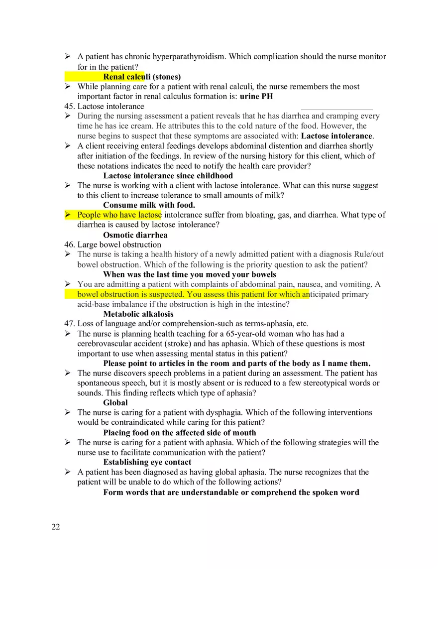 Pathophysiology Final Exam Study Guide - Page 15