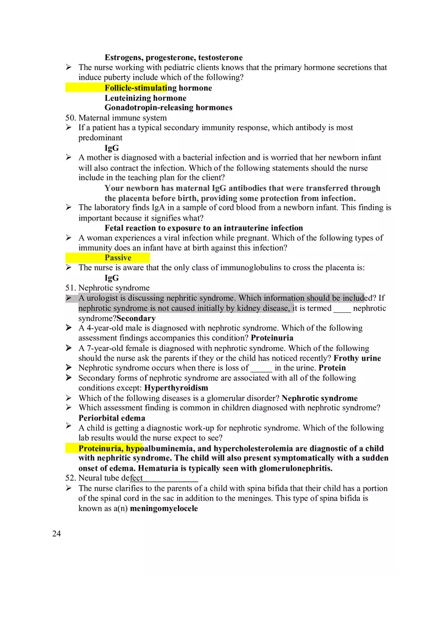 Pathophysiology Final Exam Study Guide - Page 17