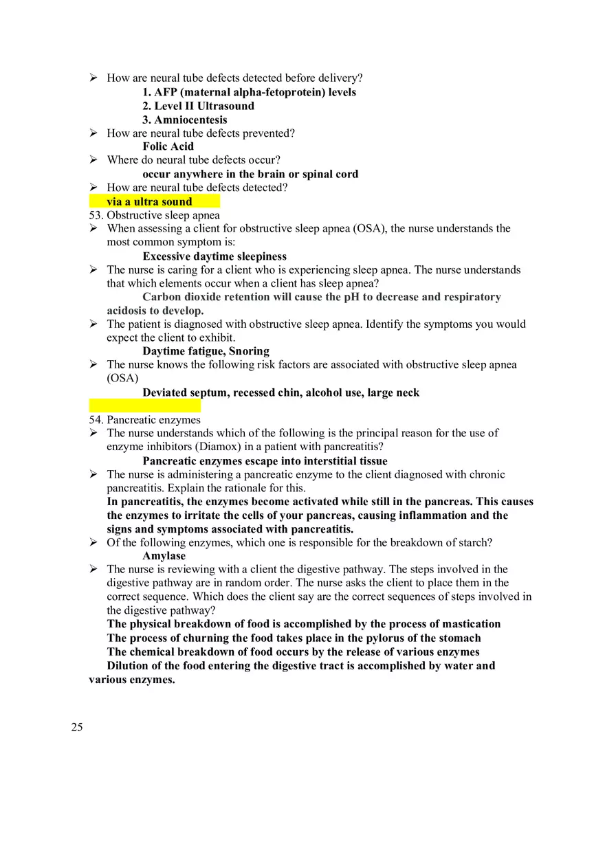 Pathophysiology Final Exam Study Guide - Page 18