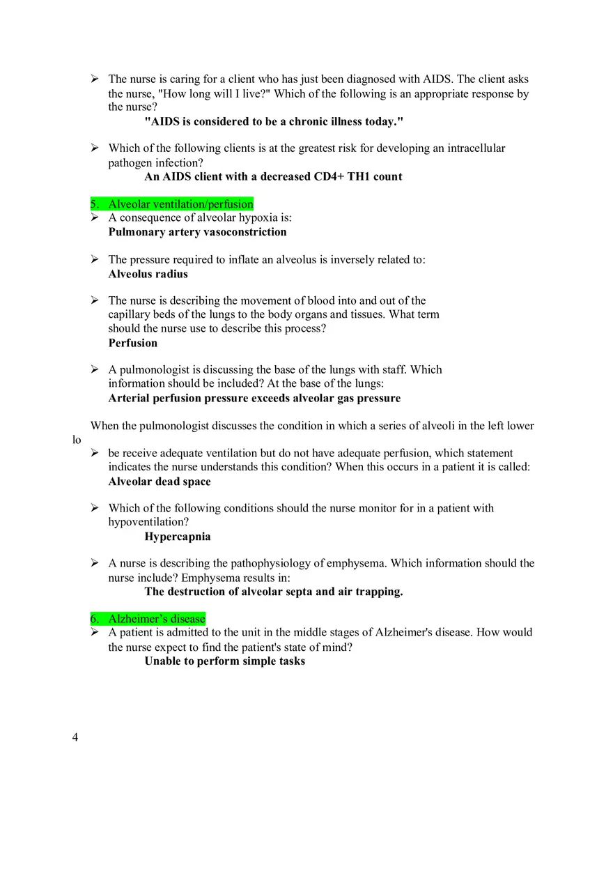 Pathophysiology Final Exam Study Guide - Page 24