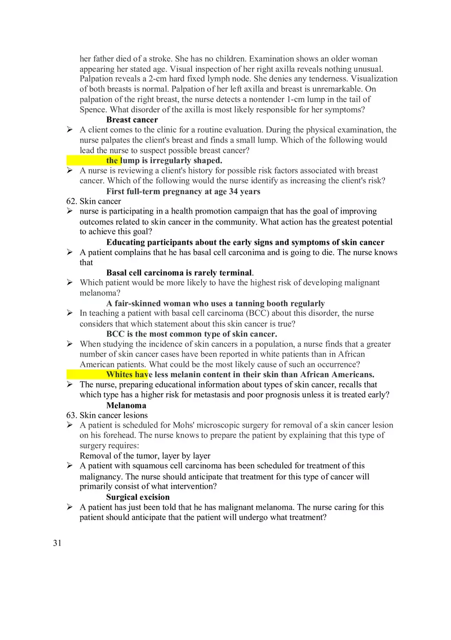 Pathophysiology Final Exam Study Guide - Page 25