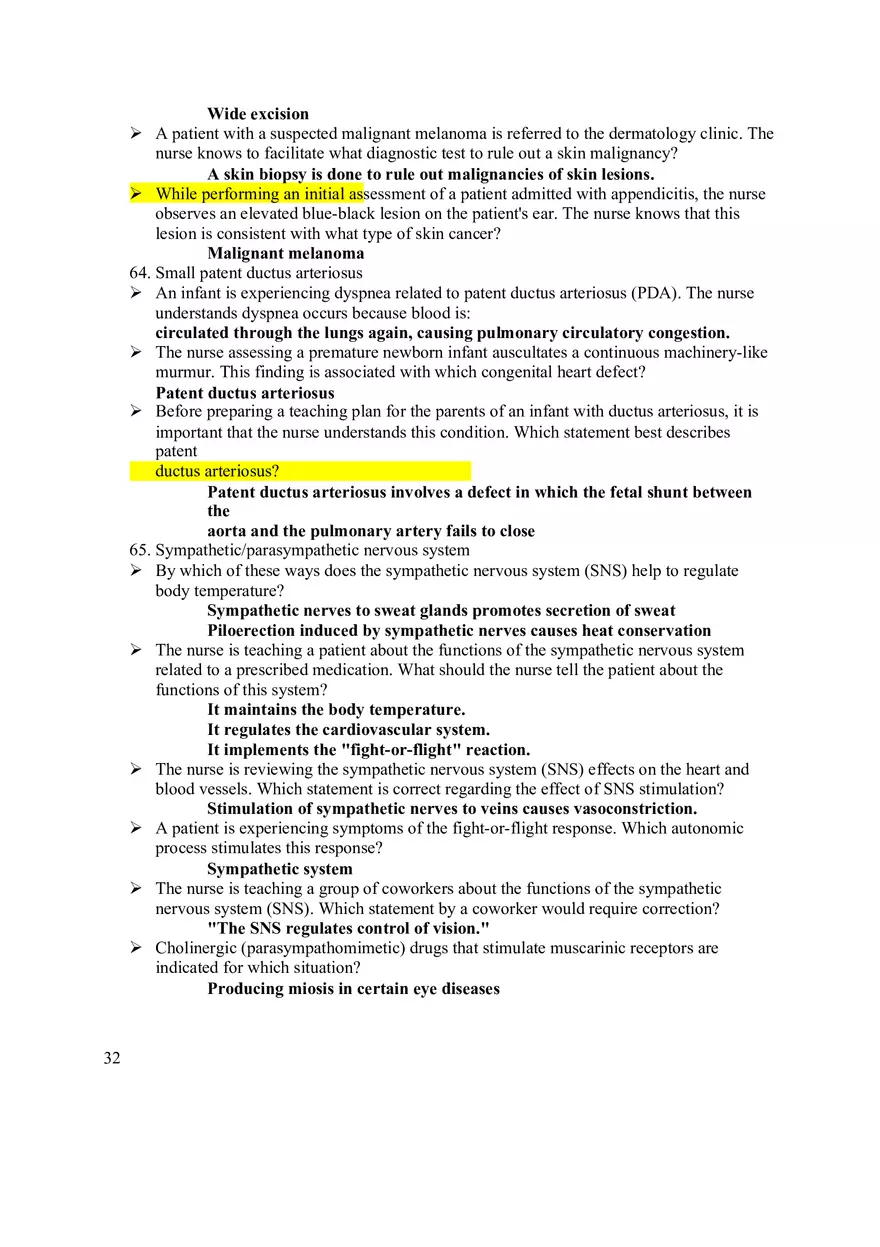 Pathophysiology Final Exam Study Guide - Page 26