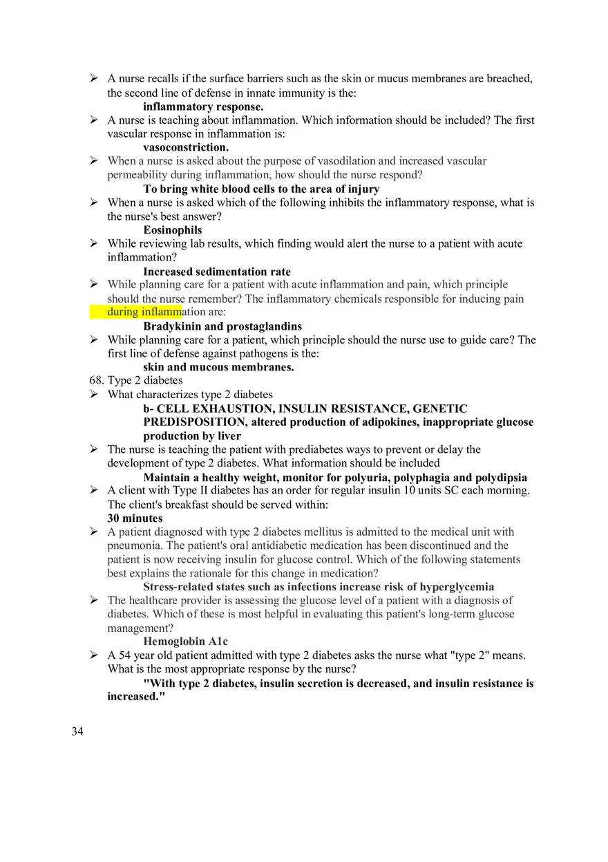 Pathophysiology Final Exam Study Guide - Page 28