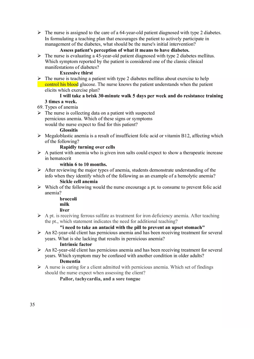 Pathophysiology Final Exam Study Guide - Page 29