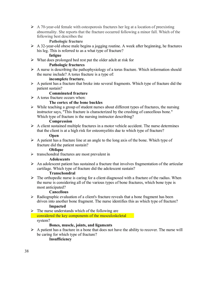 Pathophysiology Final Exam Study Guide - Page 32