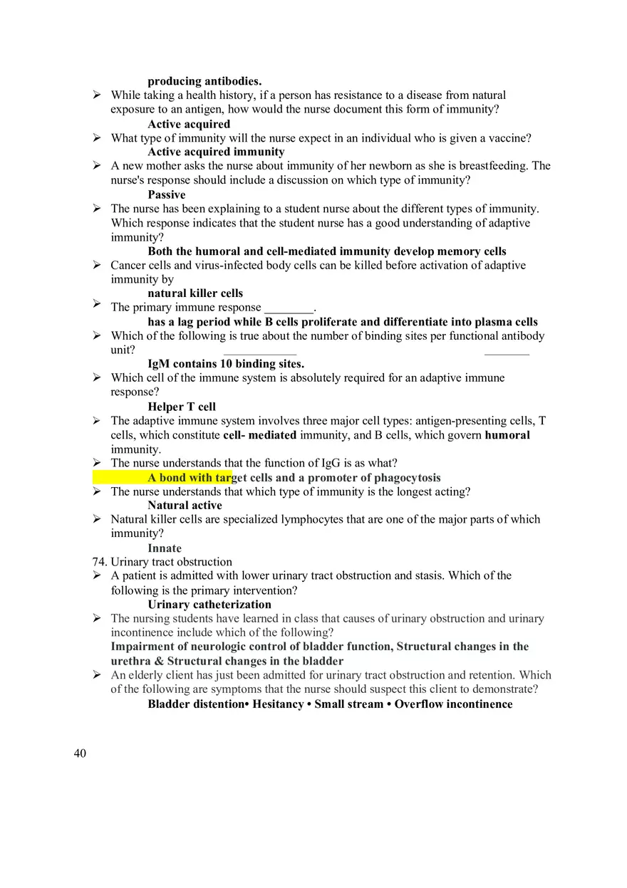 Pathophysiology Final Exam Study Guide - Page 34