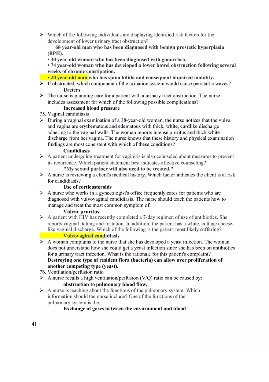 Pathophysiology Final Exam Study Guide - Page 36