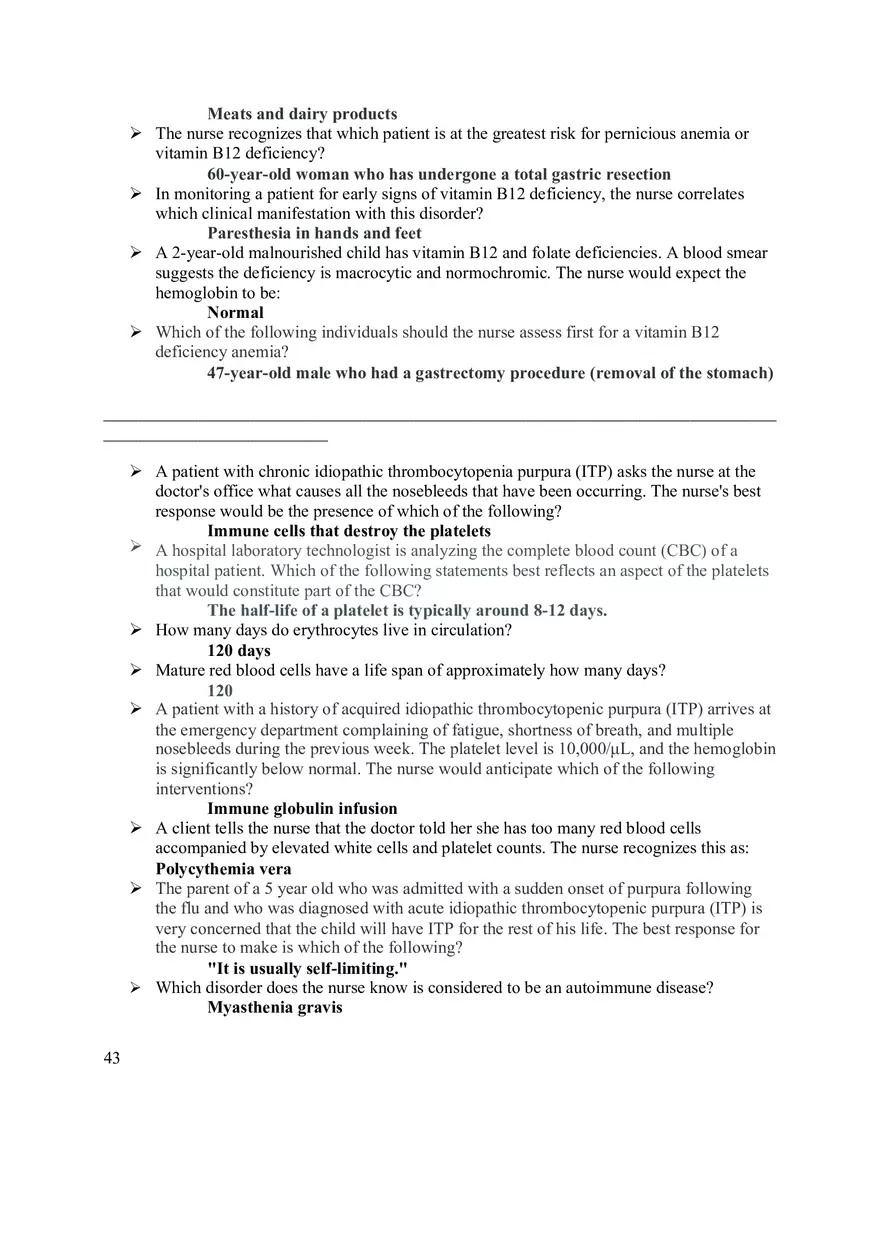 Pathophysiology Final Exam Study Guide - Page 38