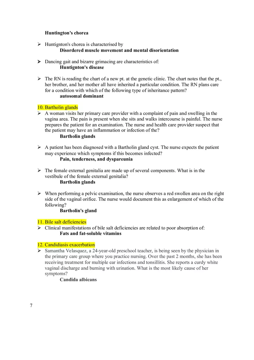 Pathophysiology Final Exam Study Guide - Page 41
