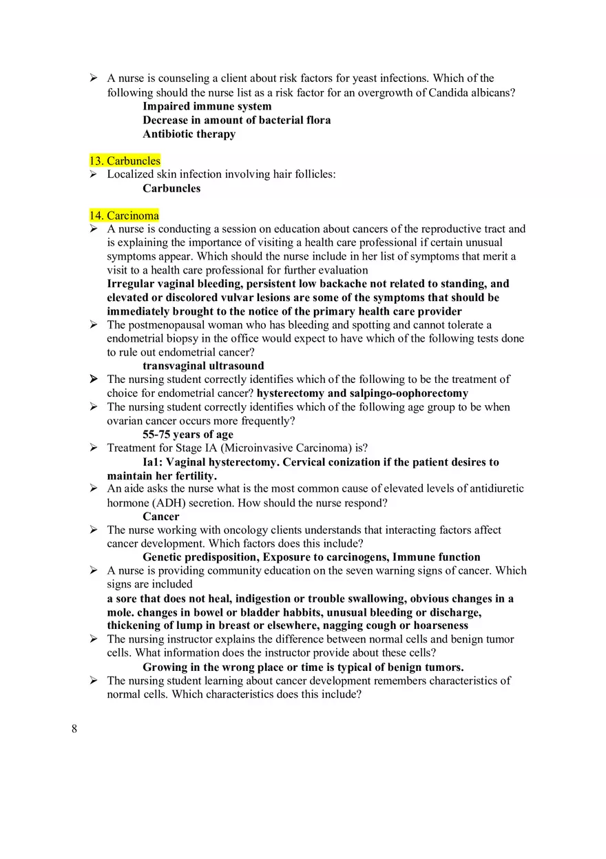 Pathophysiology Final Exam Study Guide - Page 42