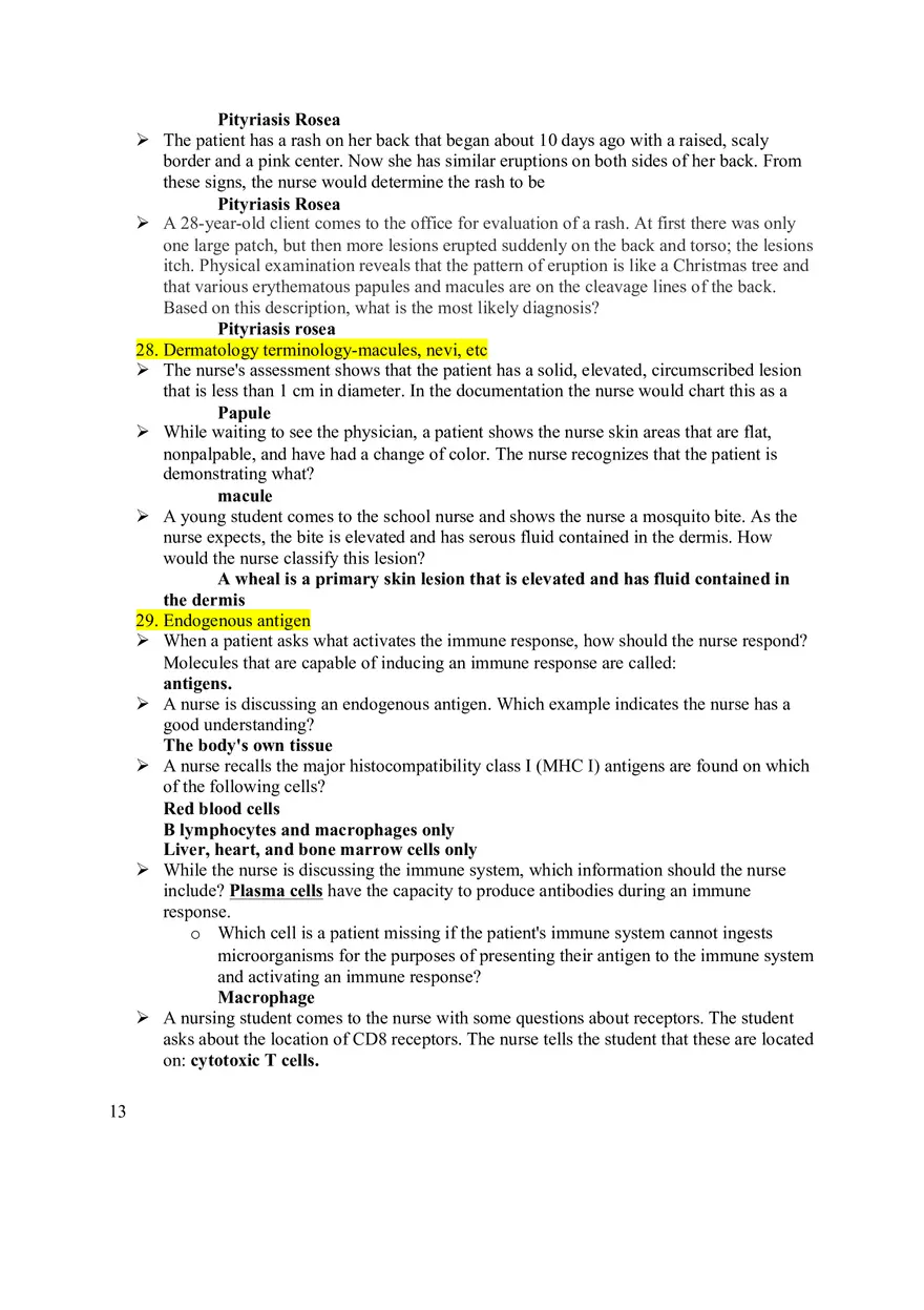 Pathophysiology Final Exam Study Guide - Page 5