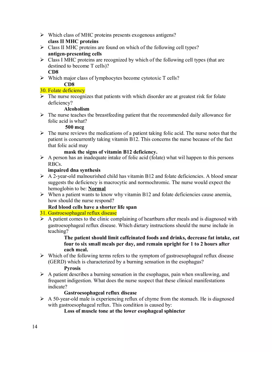 Pathophysiology Final Exam Study Guide - Page 6