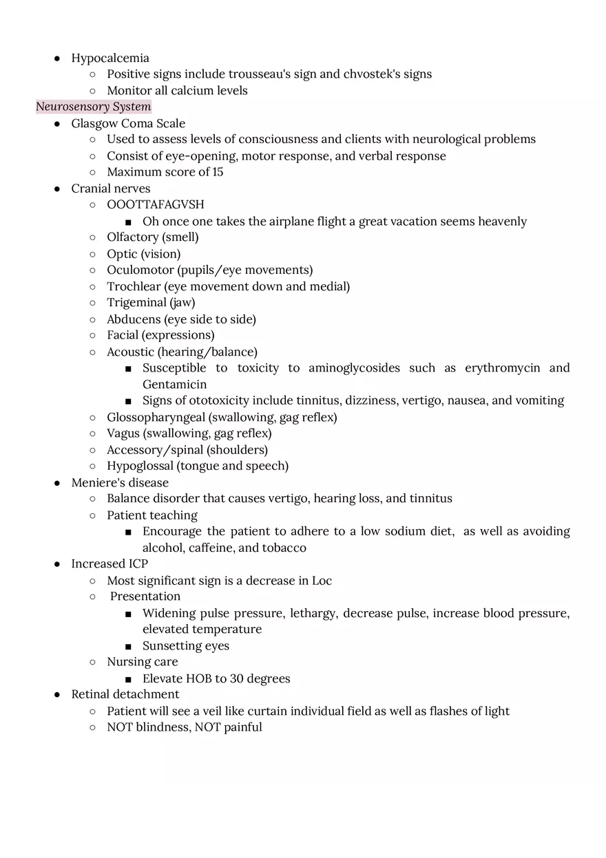 ATI Exam Study Guide Medical Surgical Nursing - Page 12