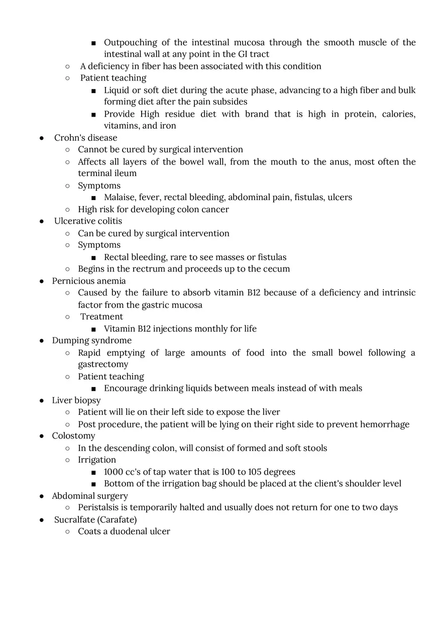ATI Exam Study Guide Medical Surgical Nursing - Page 5