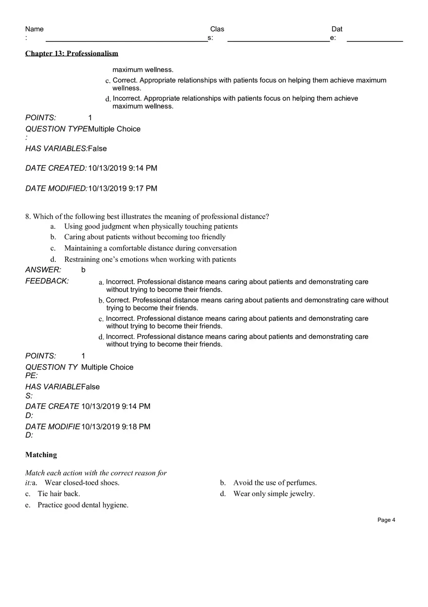 Chapter 13 Professionalism - Page 4