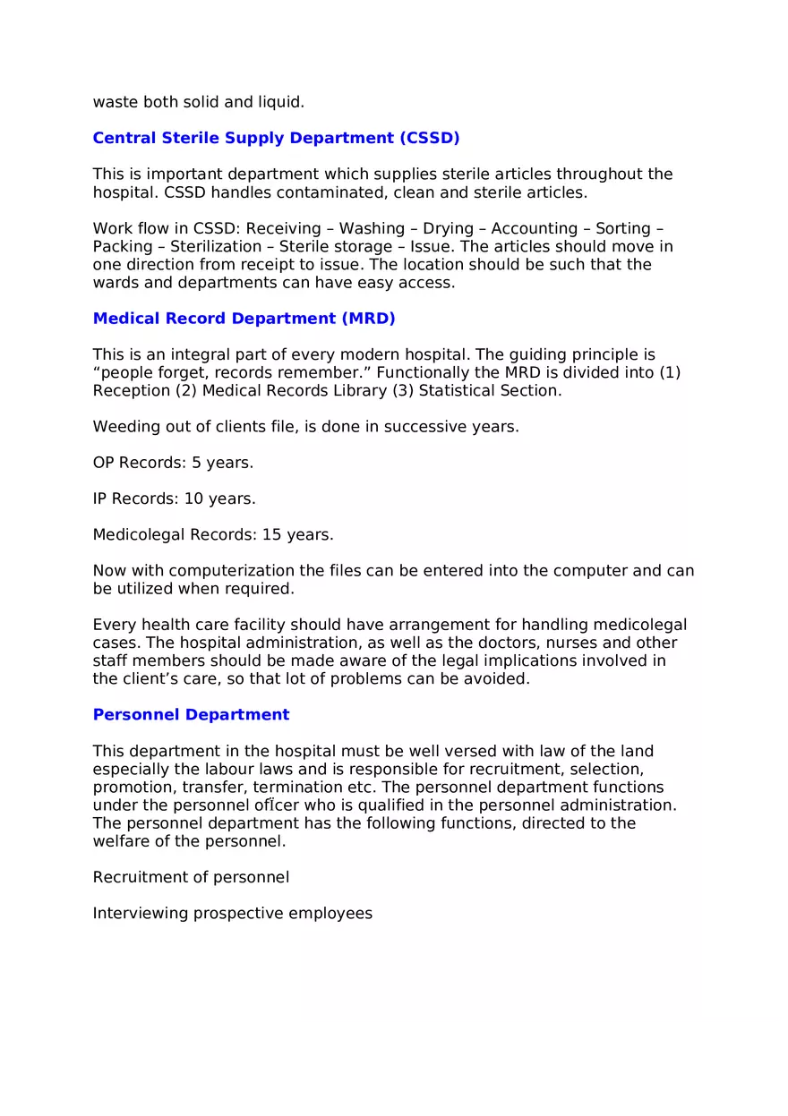 Hospital Departments List - Page 12