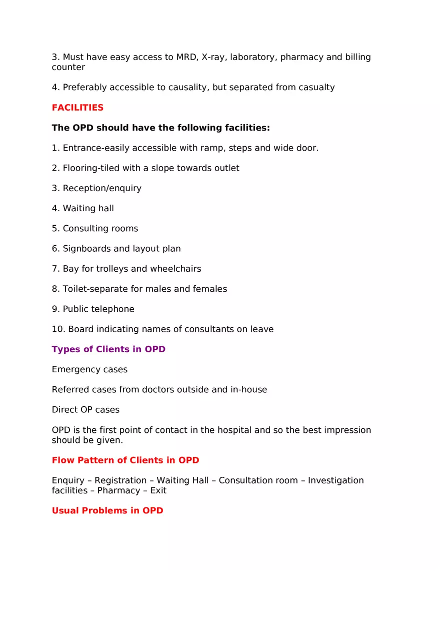 Hospital Departments List - Page 5